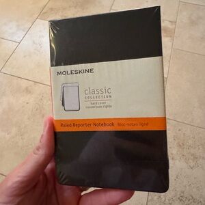 Sealed MOLESKINE Hard Cover Reporter’s Notebook